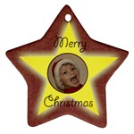 Starry Night Christmas star - Ornament (Star)
