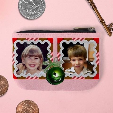 Jingle Bell Coin Purse By Laurrie Back