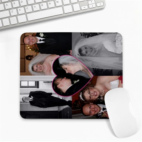 Wedding Mouse Pad By Michelle Bock 9.25 x7.75  Mousepad - 1