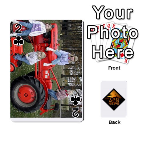 B Tractor Cards By Diana Front - Club2