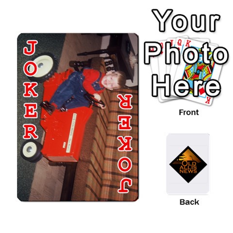 B Tractor Cards By Diana Front - Joker2