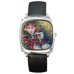 Sara - Square Metal Watch