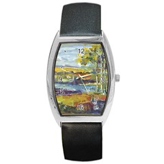 River Bend - Barrel Style Metal Watch