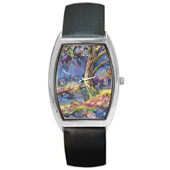 A Peaceful Place - Barrel Style Metal Watch