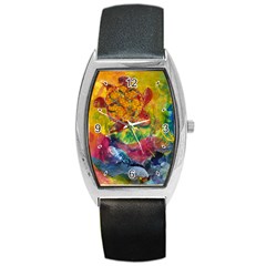 Turtle Descending - Barrel Style Metal Watch