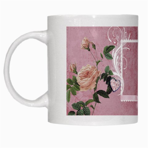 Roses & Ribbons Mug By Laurrie Left