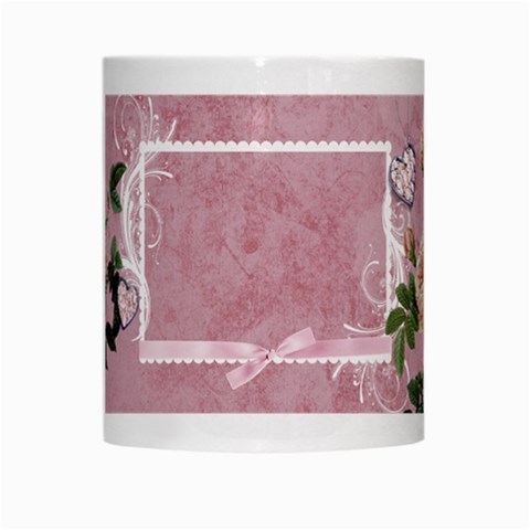 Roses & Ribbons Mug By Laurrie Center