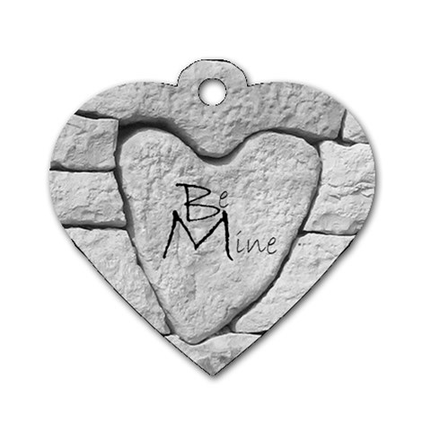 Modern Love Heart Dogtag Www Catdesignz Com By Catvinnat Back