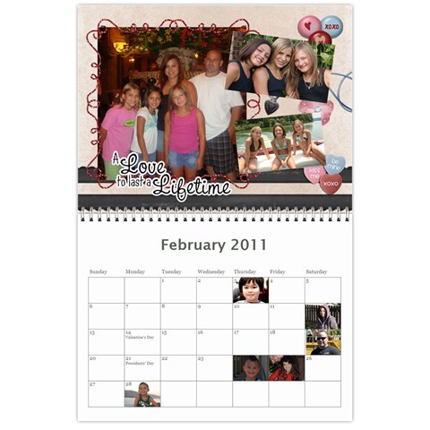 Michelle s Family Calender By Michelle Feb 2011