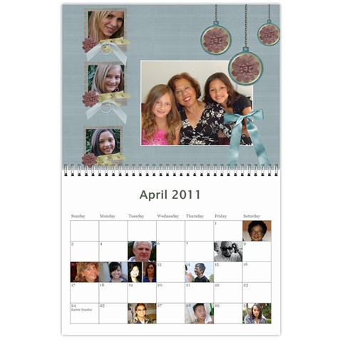 Michelle s Family Calender By Michelle Apr 2011