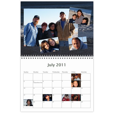 Michelle s Family Calender By Michelle Jul 2011