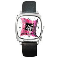 ScrapMojo - Square Metal Watch