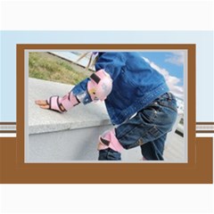 Blue Theme - 5  x 7  Photo Cards