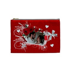 Cosmetic Bag Valentine Love (7 styles) - Cosmetic Bag (Medium)