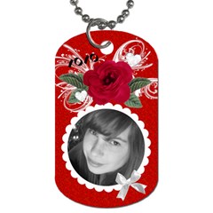 Hang in boyfriend s car :-) - Dog Tag (One Side) Hang in boyfriend s car :-) - Dog Tag (One Side)