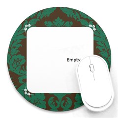 mousepad wedding - Round Mousepad