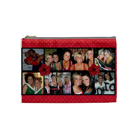 Friends Cosmetic Bag (medium) By Nicole Mccracken Front