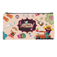 pencil 1-i love - Pencil Case