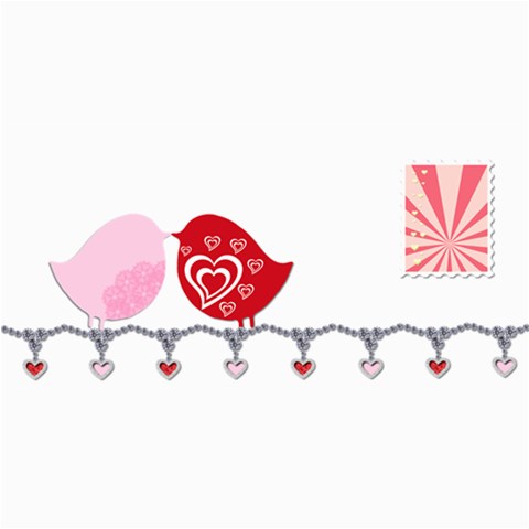 Love Birds By Gina 8 x4  Photo Card - 5