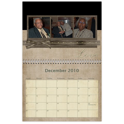 My Calendar By Tawanda Dec 2010