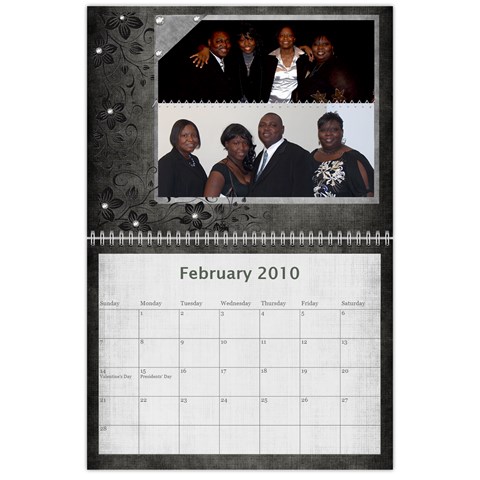 My Calendar By Tawanda Feb 2010