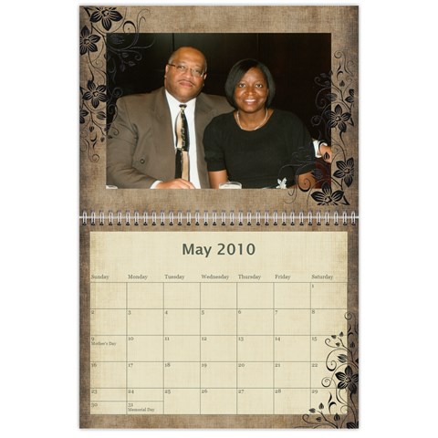 My Calendar By Tawanda May 2010