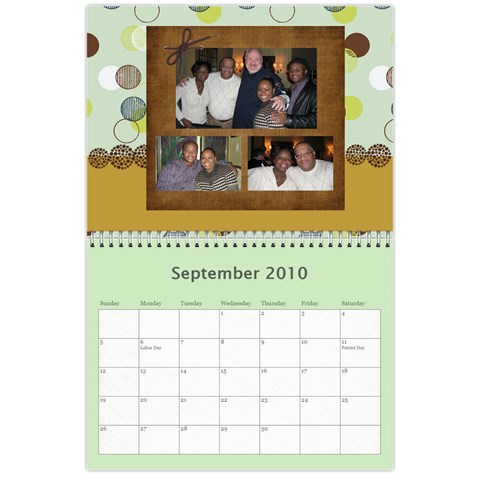 My Calendar By Tawanda Sep 2010