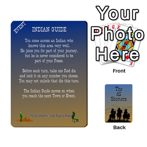 D6 Shooters Deck By David Finberg Front - Heart6