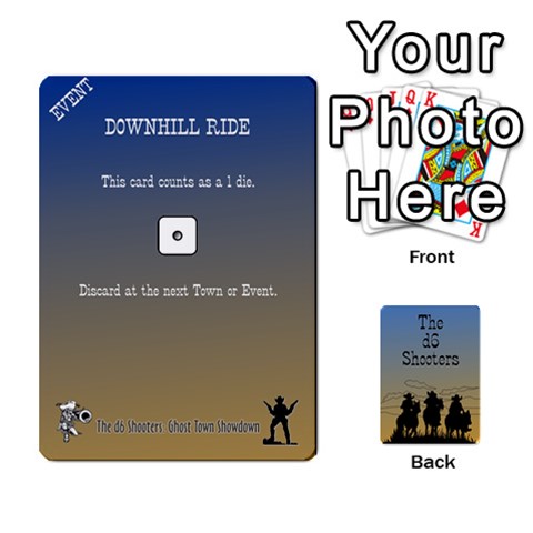 D6 Shooters Deck By David Finberg Front - Club8