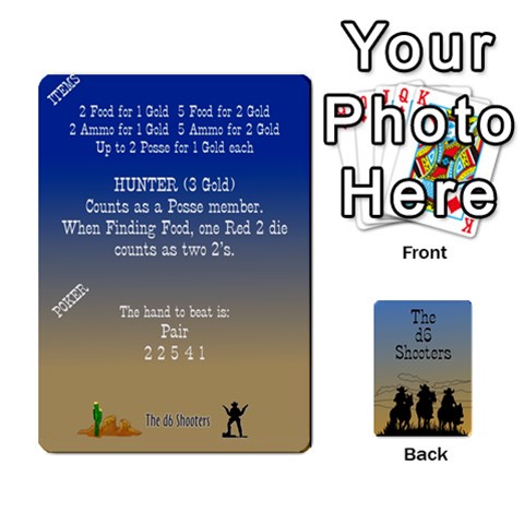 D6 Shooters Deck By David Finberg Front - Spade8