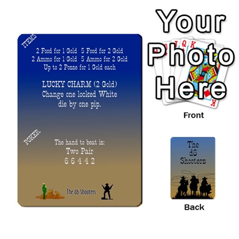 D6 Shooters Deck By David Finberg Front - Spade9
