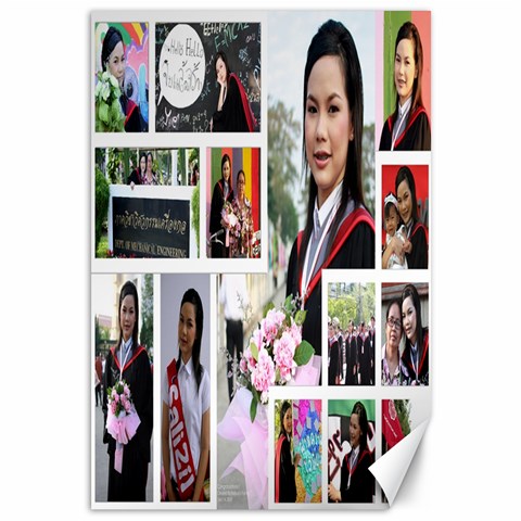 Congratulations By Nattapat 11.88 x17.36  Canvas - 1