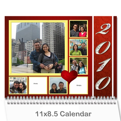 Calender 2010 By Amrita Cover