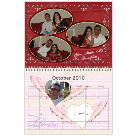 Calender 2010 By Amrita Oct 2010