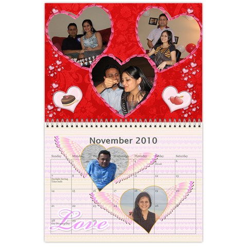 Calender 2010 By Amrita Nov 2010