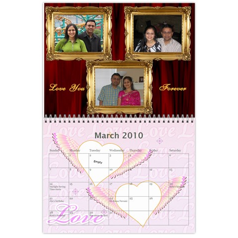 Calender 2010 By Amrita Mar 2010
