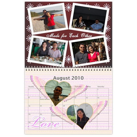 Calender 2010 By Amrita Aug 2010