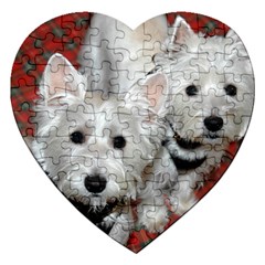 Waggin  Westies - Jigsaw Puzzle (Heart)