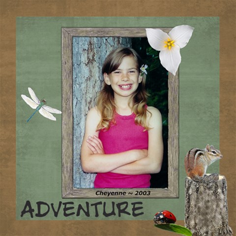 Kids Adventure Walk Scrapbook Pages By Laurrie 12 x12  Scrapbook Page - 2