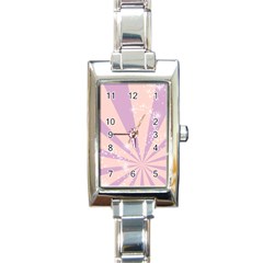 Valentines gift watch - Rectangle Italian Charm Watch