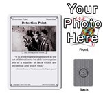 2010 Great Detectives Deck 2 - Playing Cards 54 Designs (Rectangle)