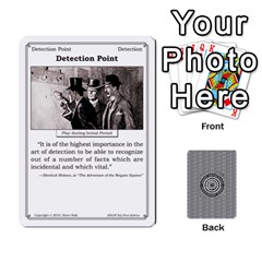 Queen 2010 Great Detectives Deck 2 By Steve Sisk Front - SpadeQ