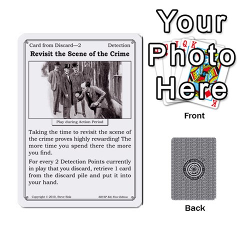 2010 Great Detectives Deck 2 By Steve Sisk Front - Diamond8