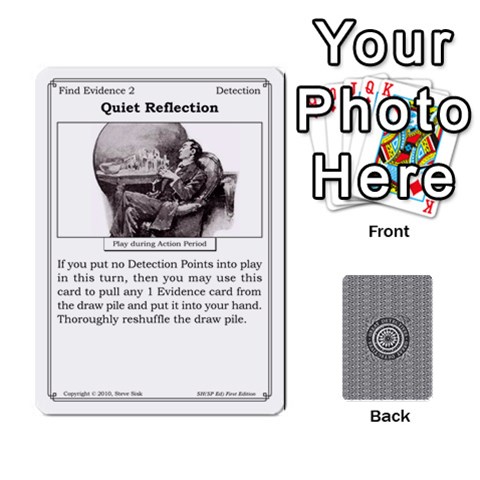 2010 Great Detectives Deck 2 By Steve Sisk Front - Diamond9