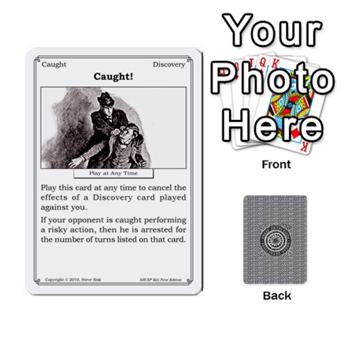 2010 Great Detectives Deck 2 By Steve Sisk Front - Joker2