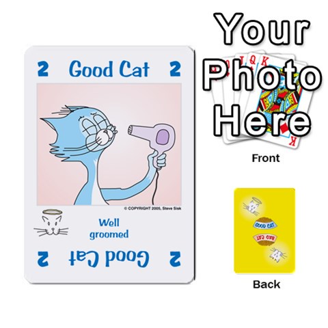 2010 Good Cat Bad Cat By Steve Sisk Front - Heart5