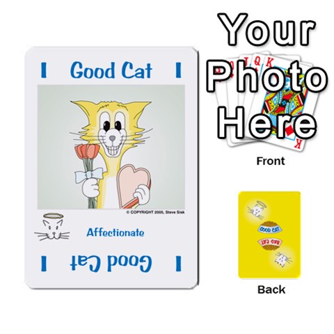 2010 Good Cat Bad Cat By Steve Sisk Front - Heart6