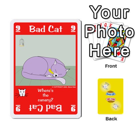 2010 Good Cat Bad Cat By Steve Sisk Front - Heart7