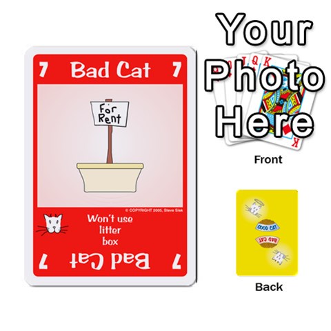 2010 Good Cat Bad Cat By Steve Sisk Front - Heart9