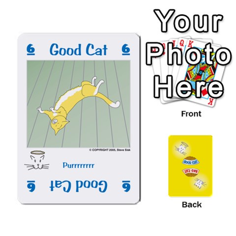 2010 Good Cat Bad Cat By Steve Sisk Front - Spade6